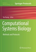 Cover: Computational Systems Biology - Humana Press Inc.