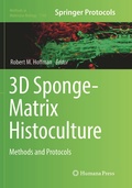 Cover: 3D Sponge-Matrix Histoculture - Humana Press Inc.