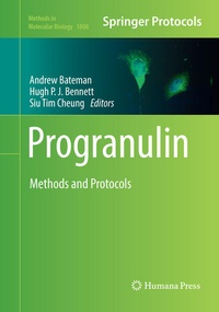 Enlarge image Cover: Progranulin - Humana Press Inc.