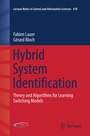 Cover: Hybrid System Identification - Springer