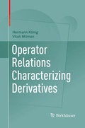 Cover: Operator Relations Characterizing Derivatives - Birkh&auml;user