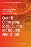 Cover: Green IT Engineering: Social, Business and Industrial Applications - Springer