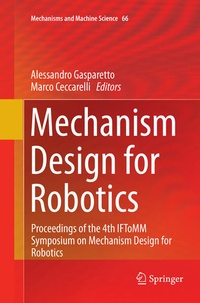 Enlarge image Cover: Mechanism Design for Robotics - Springer