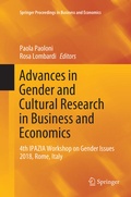 Cover: Advances in Gender and Cultural Research in Business and Economics - Springer