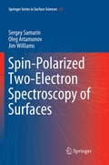 Cover: Spin-Polarized Two-Electron Spectroscopy of Surfaces - Springer