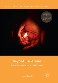 Enlarge image Cover: Beyond Slacktivism - Palgrave Macmillan