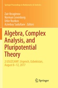 Cover: Algebra, Complex Analysis, and Pluripotential Theory - Springer