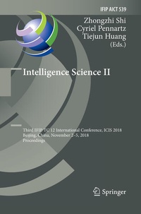 Enlarge image Cover: Intelligence Science II - Springer