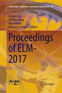 Enlarge image Cover: Proceedings of ELM-2017 - Springer