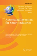 Cover: Automated Invention for Smart Industries - Springer