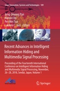 Cover: Recent Advances in Intelligent Information Hiding and Multimedia Signal Processing - Springer
