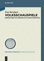 Cover: Volksschauspiele - De Gruyter