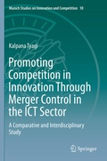 Cover: Promoting Competition in Innovation Through Merger Control in the ICT Sector - Springer