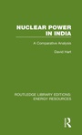 Cover: Nuclear Power in India - Routledge