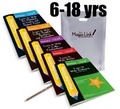Cover: The Cursive (Joined-up) Magic Link Handwriting Workbooks 1-5 - Magic Link Ltd