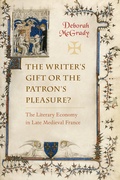 Cover: The Writer's Gift or the Patron's Pleasure? - University of Toronto Press
