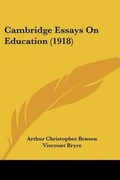 Cover: Cambridge Essays On Education (1918) - Kessinger Publishing