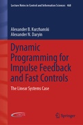 Cover: Dynamic Programming for Impulse Feedback and Fast Controls - Springer