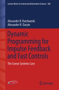 Enlarge image Cover: Dynamic Programming for Impulse Feedback and Fast Controls - Springer