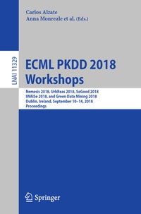 Abbildung von: ECML PKDD 2018 Workshops - Springer