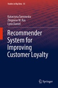 Cover: Recommender System for Improving Customer Loyalty - Springer