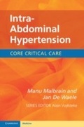 Cover: Intra-Abdominal Hypertension - Cambridge University Press