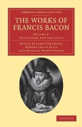 Cover: The Works of Francis Bacon - Cambridge University Press