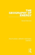 Cover: The Geography of Energy - Routledge