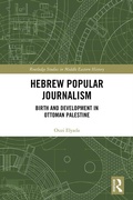 Cover: Hebrew Popular Journalism - Routledge