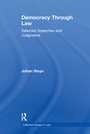 Cover: Democracy Through Law - Routledge