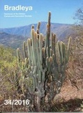 Cover: Bradleya - British Cactus & Succulent Society