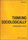 Cover: Thinking Sociologically - Wiley