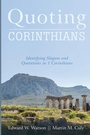 Cover: Quoting Corinthians - Wipf & Stock Publishers