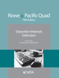 Cover: Rowe v. Pacific Quad - Aspen Publishers