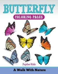Bild: Butterfly Coloring Pages - Jupiter Kids