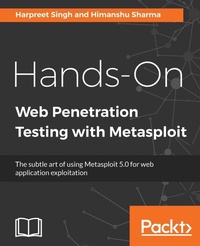 Enlarge image Cover: Hands-On Web Penetration Testing with Metasploit - Packt Publishing