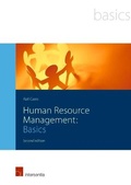 Bild: Human Resource Management: Basics (second edition) - Intersentia Ltd