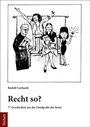 Cover: Recht so? - Tectum Wissenschaftsverlag