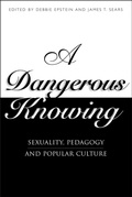 Cover: A Dangerous Knowing - Continuum Publishing Corporation