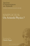 Cover: Simplicius: On Aristotle Physics 7 - Bloomsbury Academic