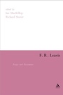 Cover: F.R. Leavis - Sheffield Academic Press