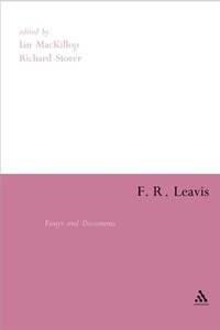 Enlarge image Cover: F.R. Leavis - Sheffield Academic Press