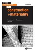 Cover: Basics Architecture 02: Construction & Materiality - AVA Publishing