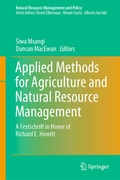 Cover: Applied Methods for Agriculture and Natural Resource Management - Springer