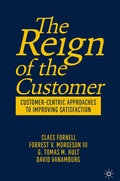 Cover: The Reign of the Customer - Palgrave Macmillan