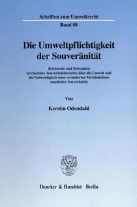 Abbildung von: Die Umweltpflichtigkeit der Souveränität. - fibre