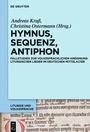 Cover: Hymnus, Sequenz, Antiphon - De Gruyter