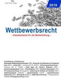Abbildung von: Wettbewerbsrecht 2019 - BoD - Books on Demand