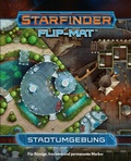 Cover: Starfinder Flip-Mat: Stadtumgebung - Ulisses Medien und Spiel Distribution GmbH