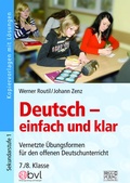 Cover: Deutsch - einfach und klar 7./8. Klasse - Brigg